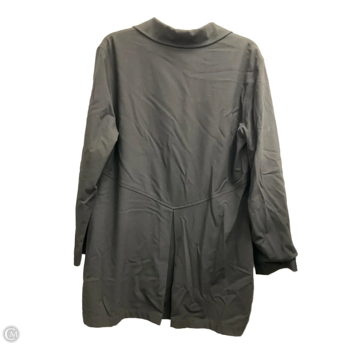 Coat Peacoat By J. Jill In Black, Size: Xl