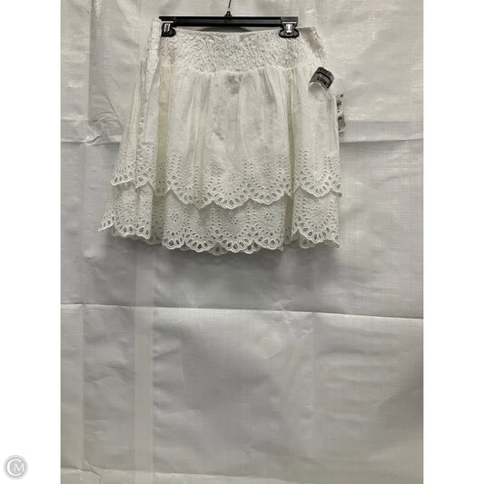 Skirt Mini & Short By Inc In White, Size: M