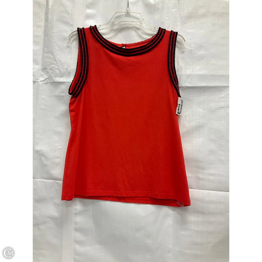 Top Sleeveless By Talbots In Orange, Size: Lp