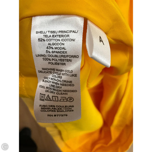 Dress Work By Ann Taylor In Yellow, Size: Xl