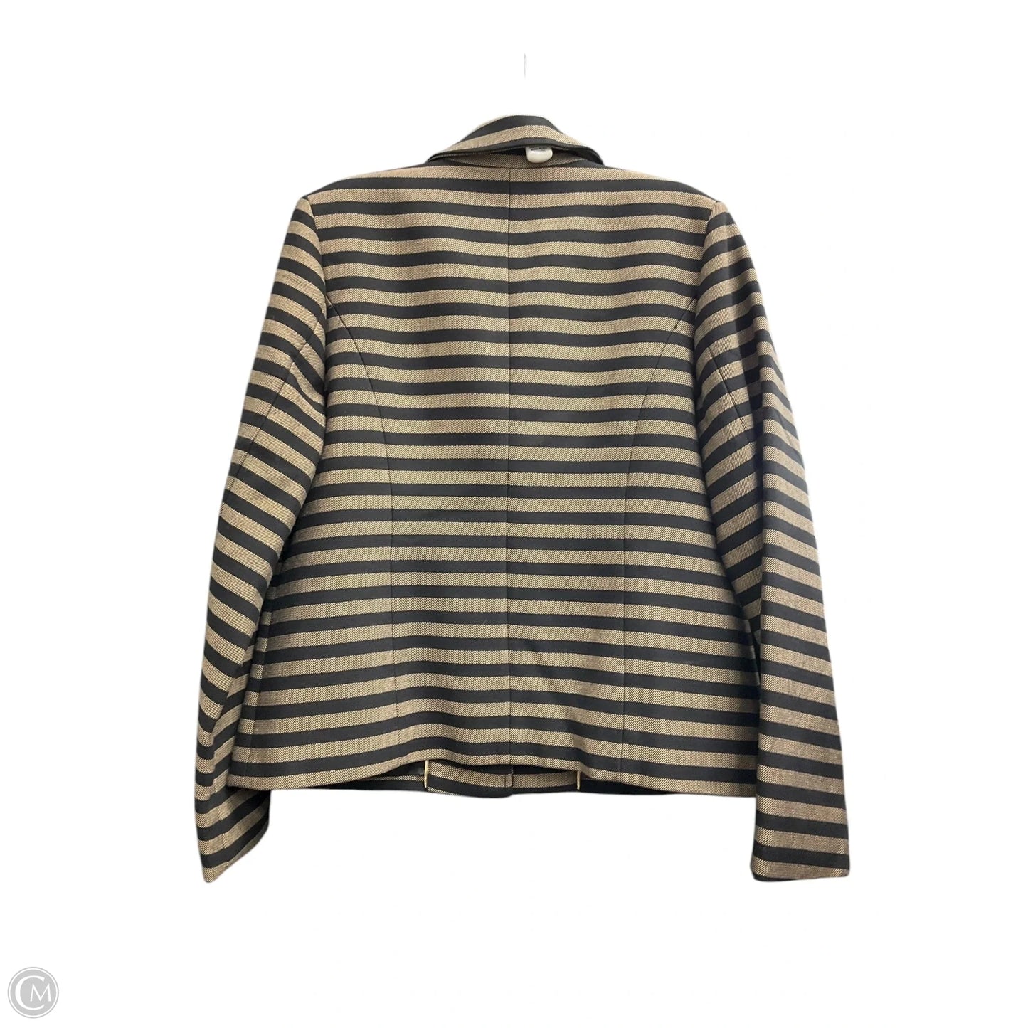 Blazer By Isaac Mizrahi Live Qvc In Striped Pattern, Size: L