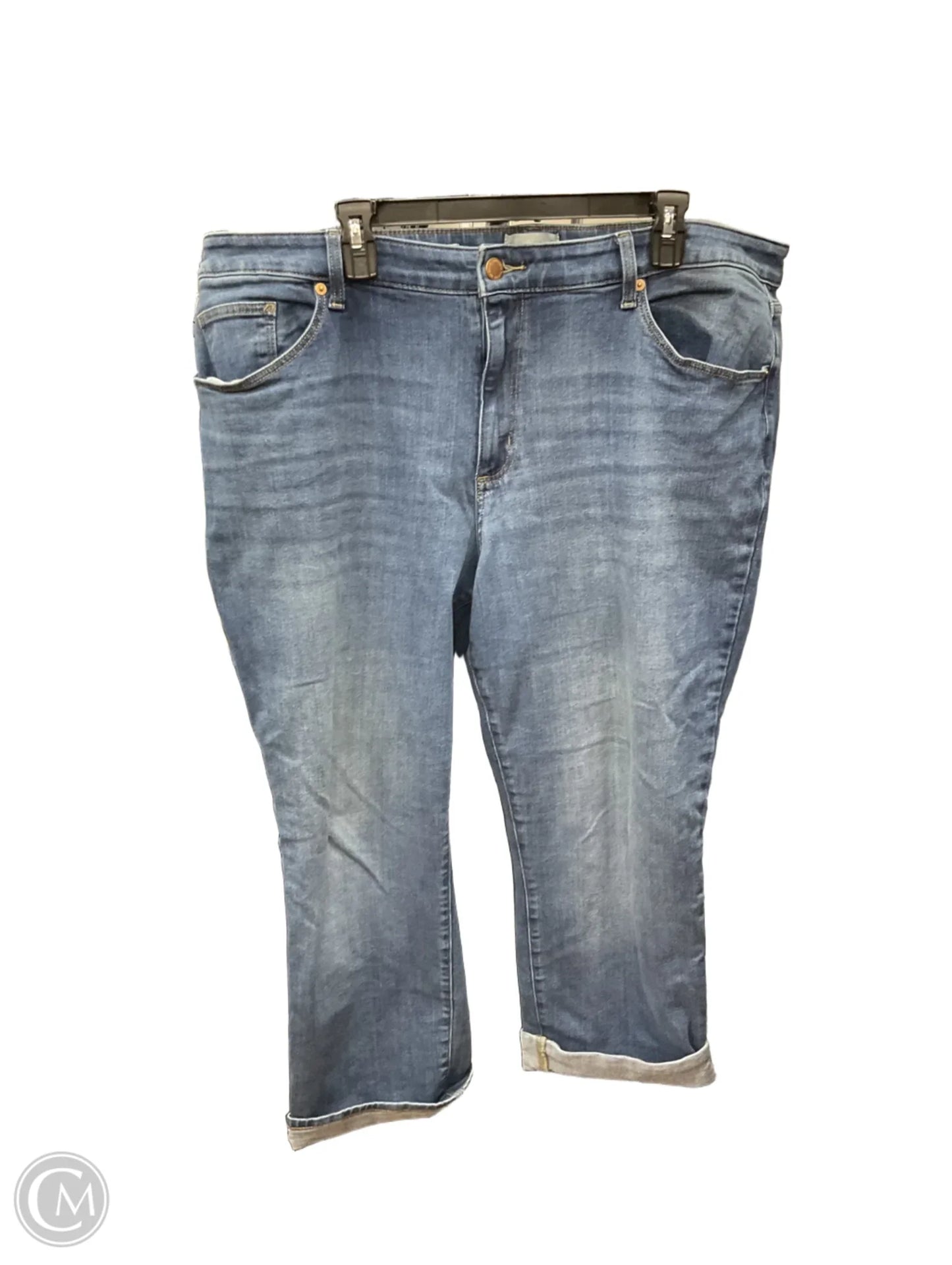 Jeans Straight By Universal Thread In Blue, Size: 20