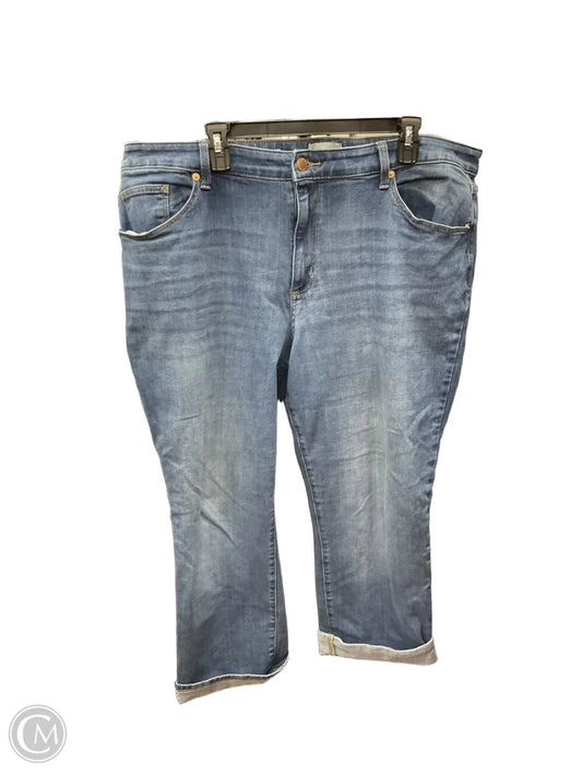 Jeans Straight By Universal Thread In Blue, Size: 20