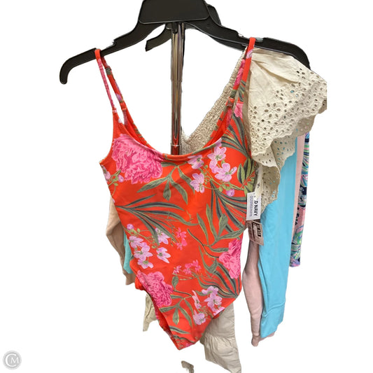Swimsuit By Old Navy In Floral Print, Size: S