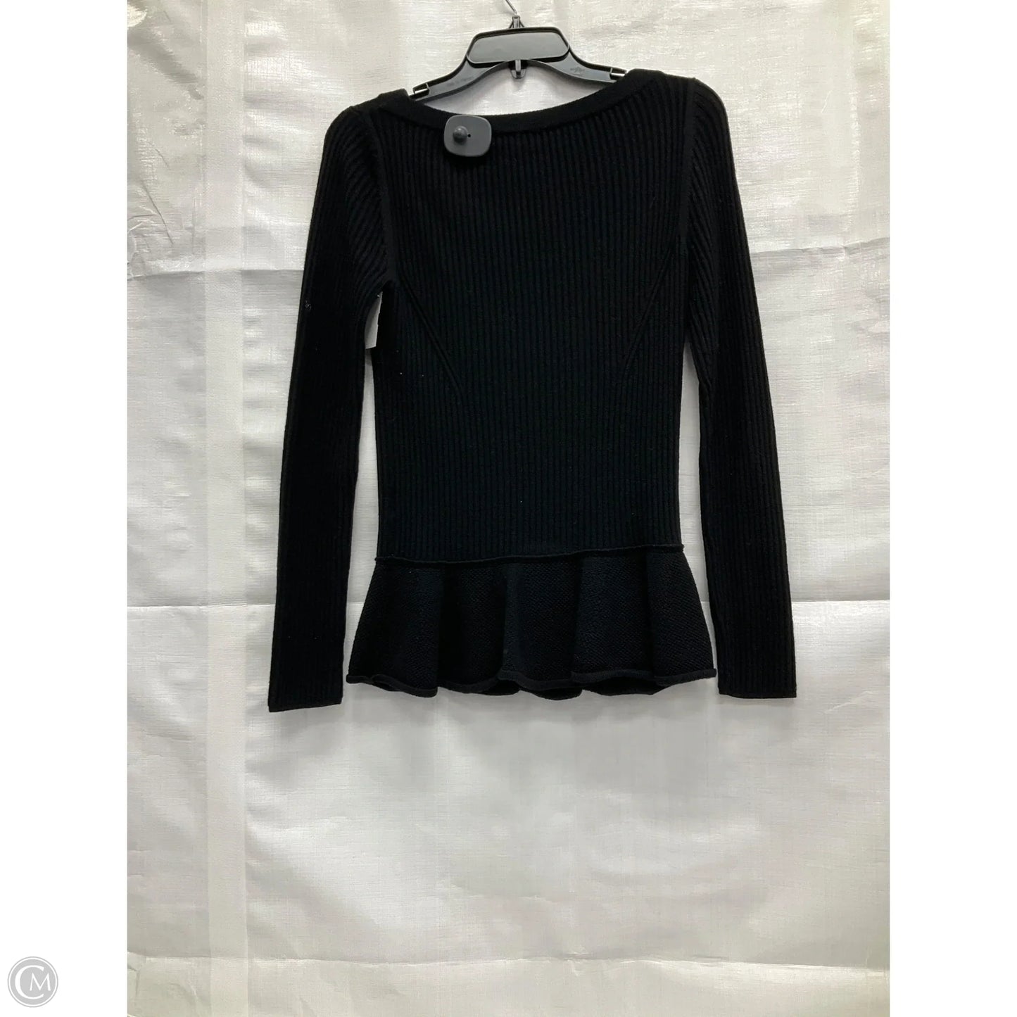 Top Long Sleeve Designer By Tory Burch In Black, Size: M