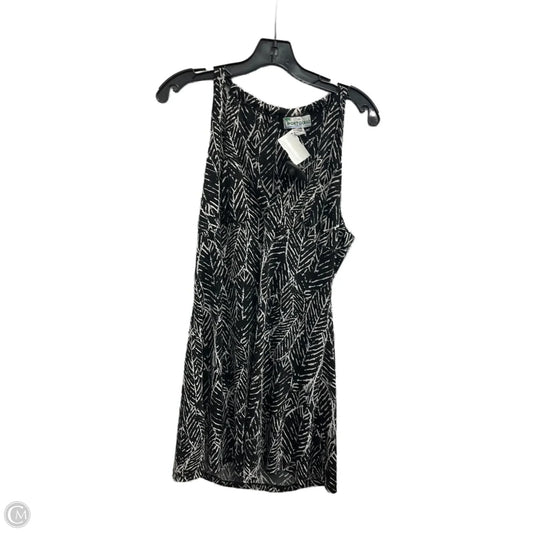 Dress Casual Short By Clothes Mentor In Black & White, Size: M