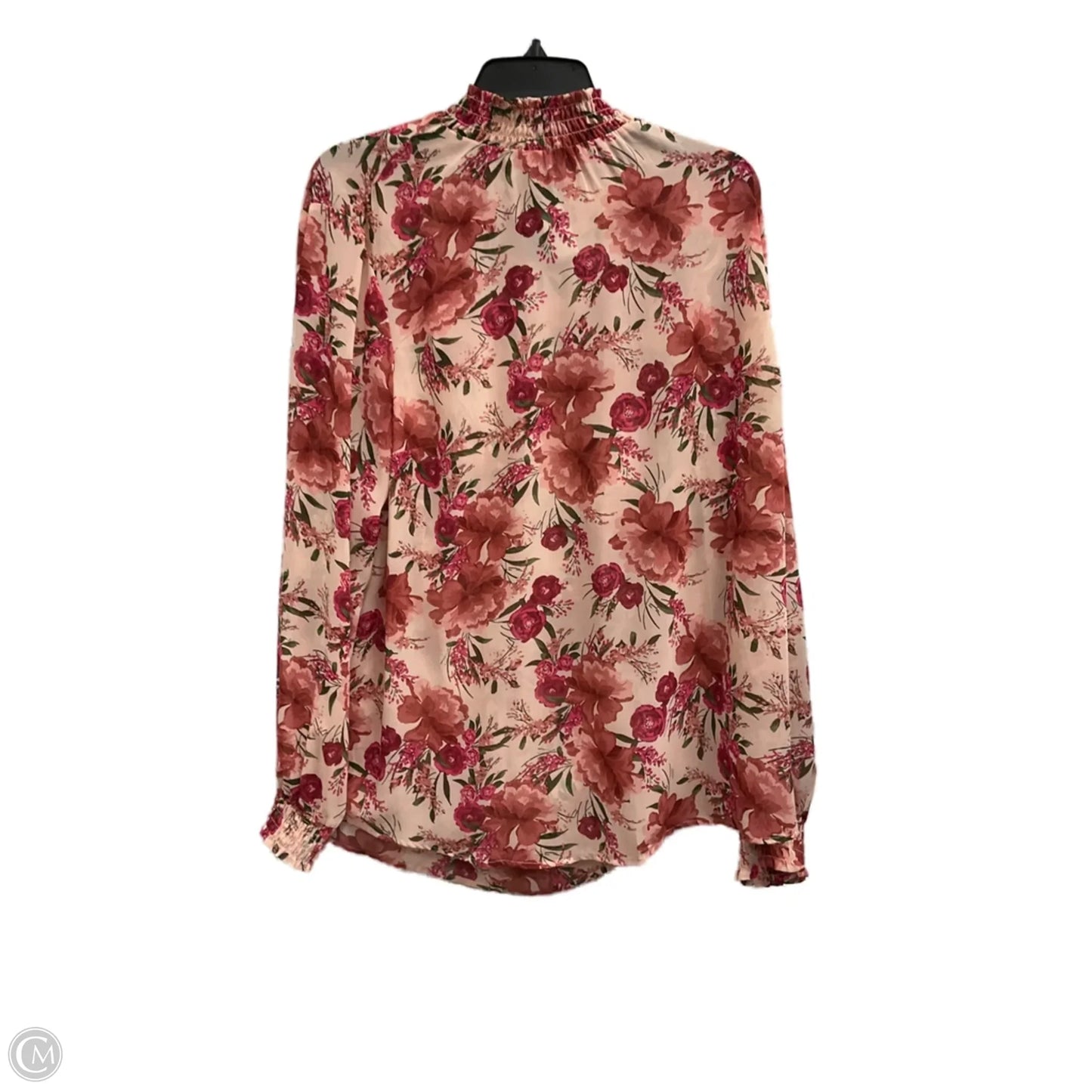 Top Long Sleeve By Torrid In Floral Print, Size: 2x