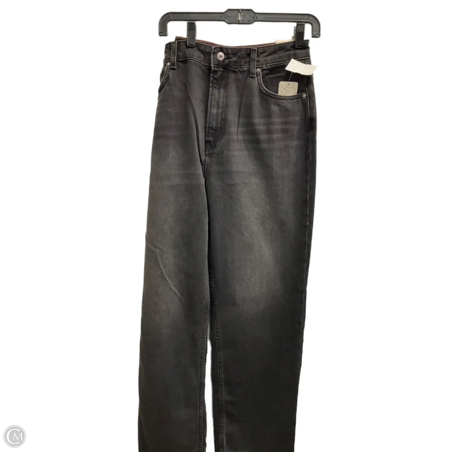 Jeans Straight By We The Free In Black Denim, Size: 14
