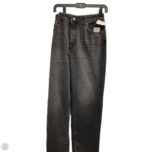 Jeans Straight By We The Free In Black Denim, Size: 14