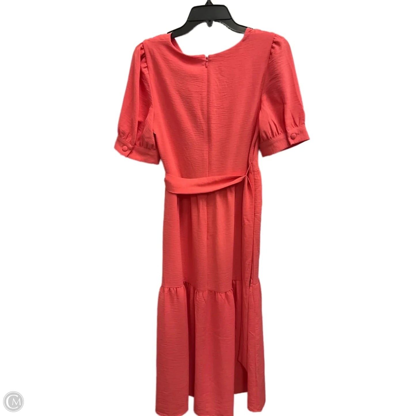 Dress Casual Maxi By Dkny In Coral, Size: S