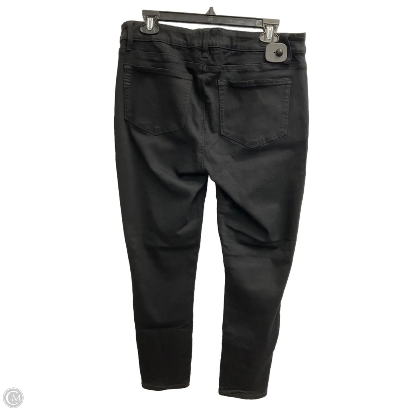 Jeans Skinny By Paige In Black, Size: 14