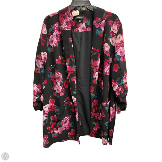 Blazer By Lane Bryant In Floral Print, Size: 2x