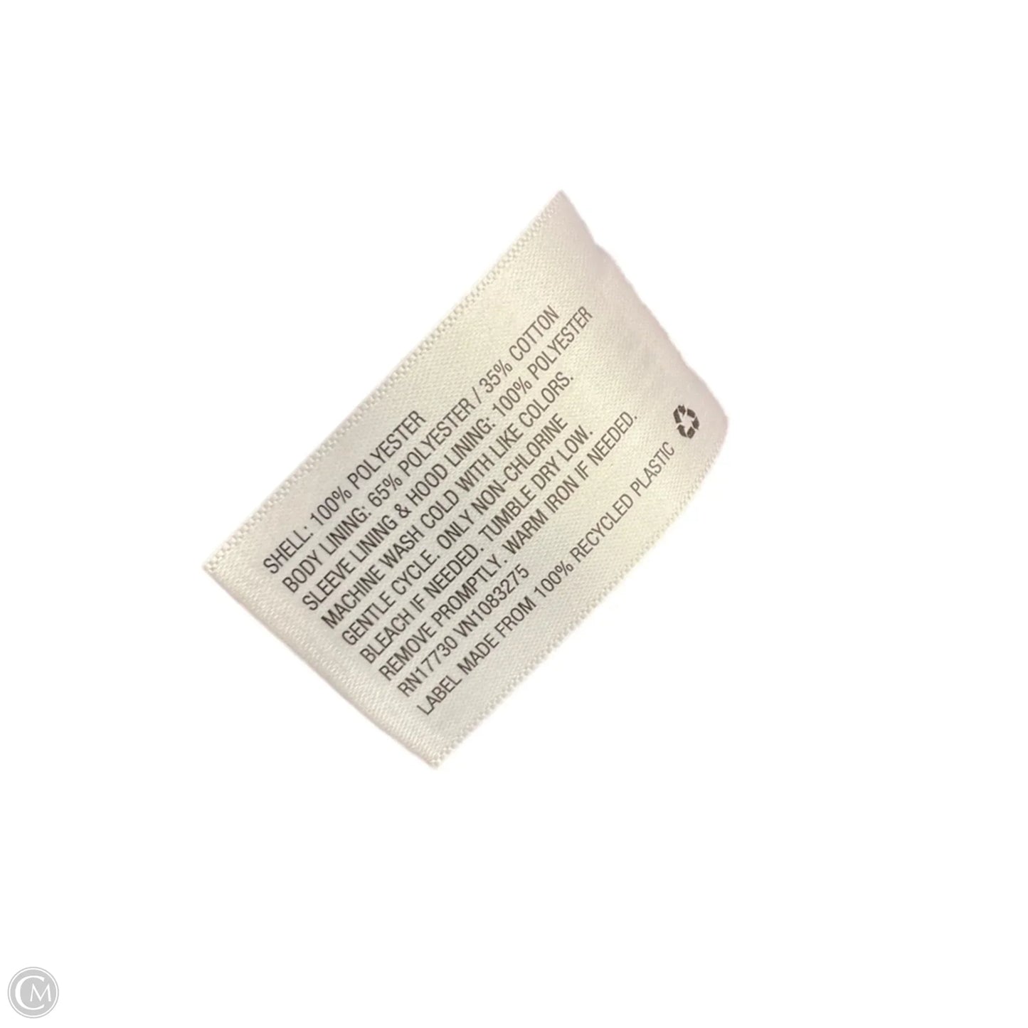 Jacket Windbreaker By A New Day In Maroon, Size: L