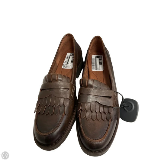Shoes Flats By Born In Brown, Size: 9