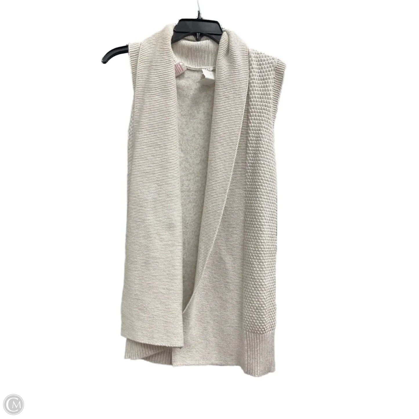 Cardigan By Gap In Cream, Size: M