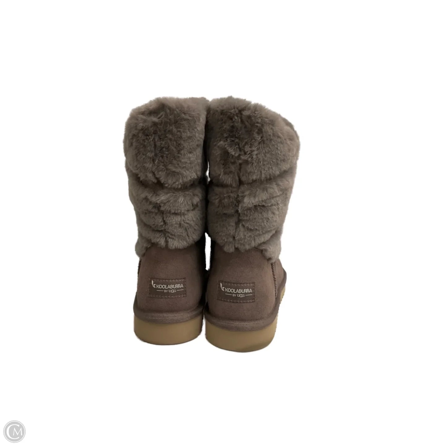 Boots Ankle Flats By Koolaburra By Ugg In Maroon, Size: 10