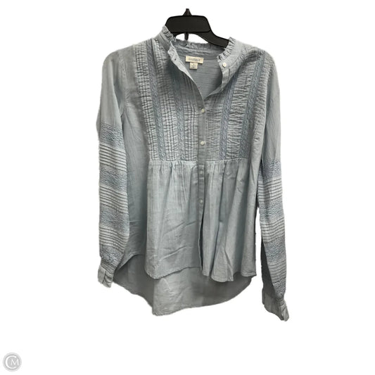 Top Long Sleeve By Sundance In Blue, Size: S