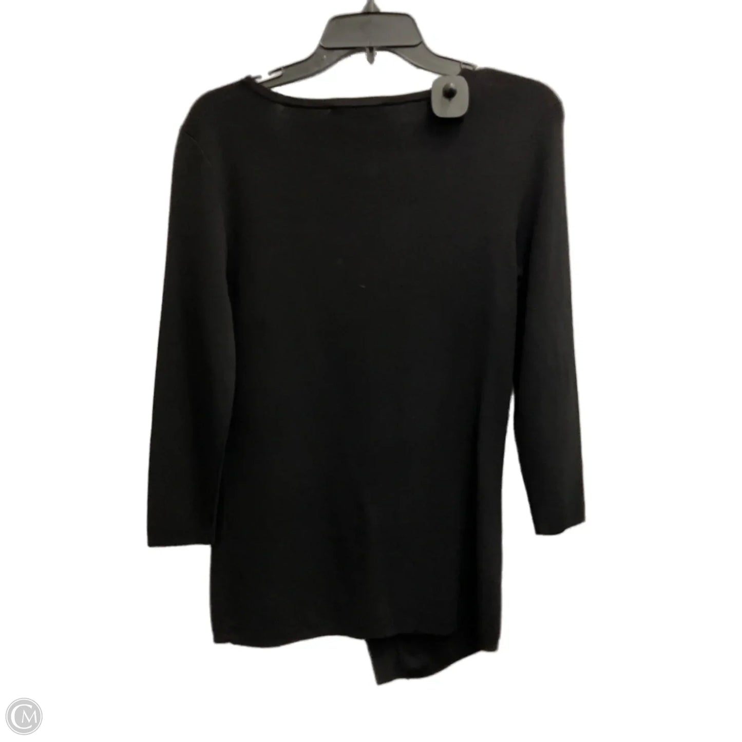 Top 3/4 Sleeve By Inc In Black, Size: M