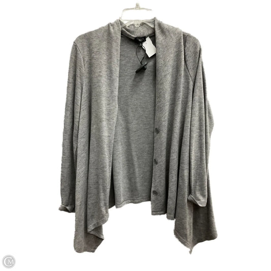 Cardigan By Talbots In Grey, Size: Lp