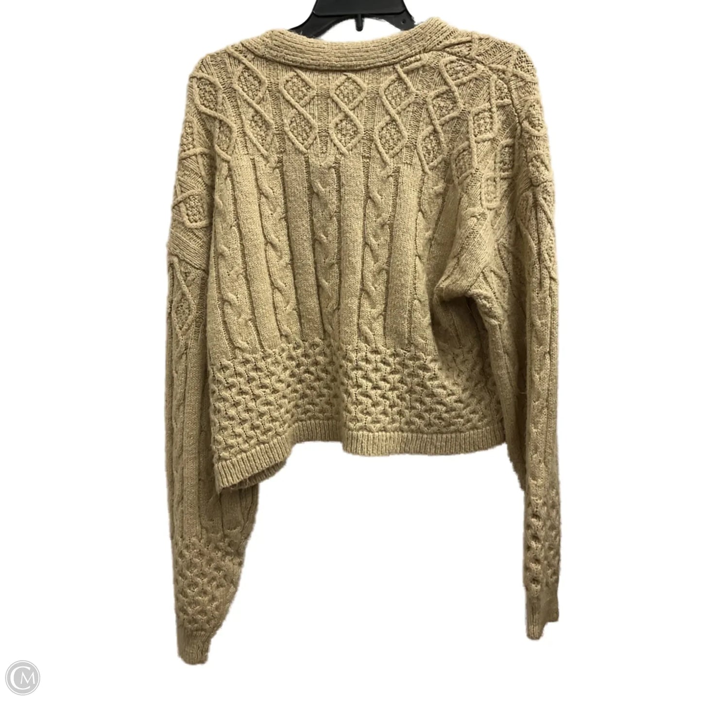 Cardigan By And Now This In Tan, Size: M