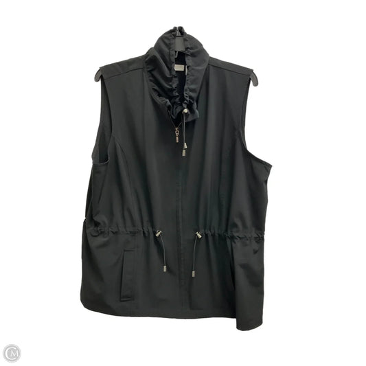 Vest Other By Chicos In Black, Size: Xl