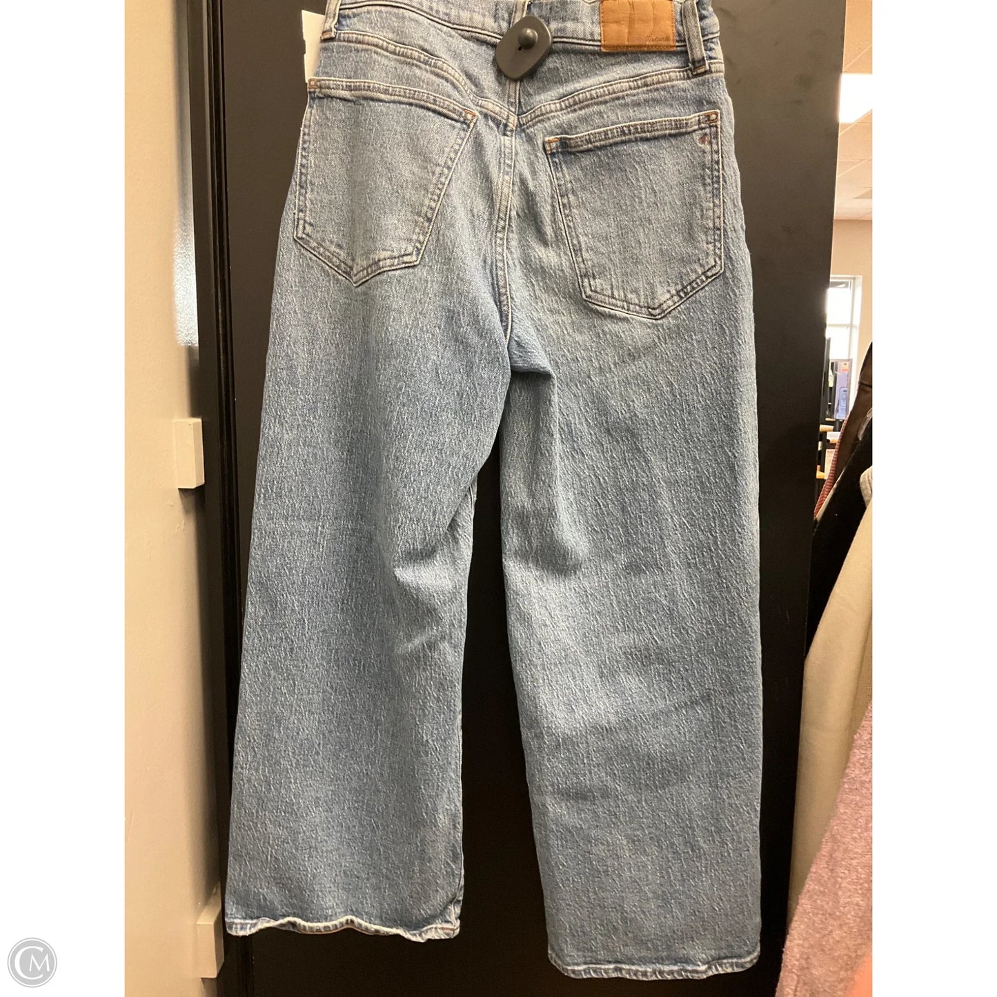 Jeans Straight By Madewell In Blue Denim, Size: 6p