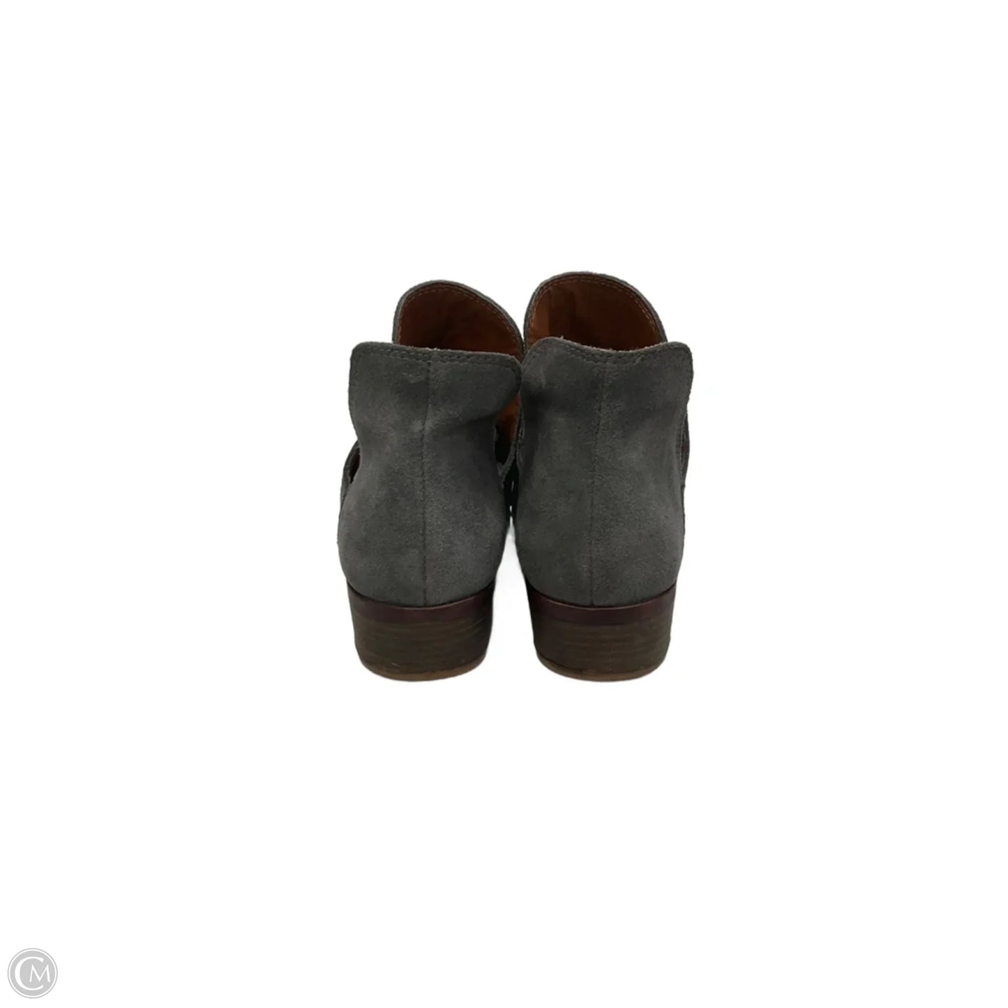 Boots Ankle Flats By Lucky Brand In Grey, Size: 6