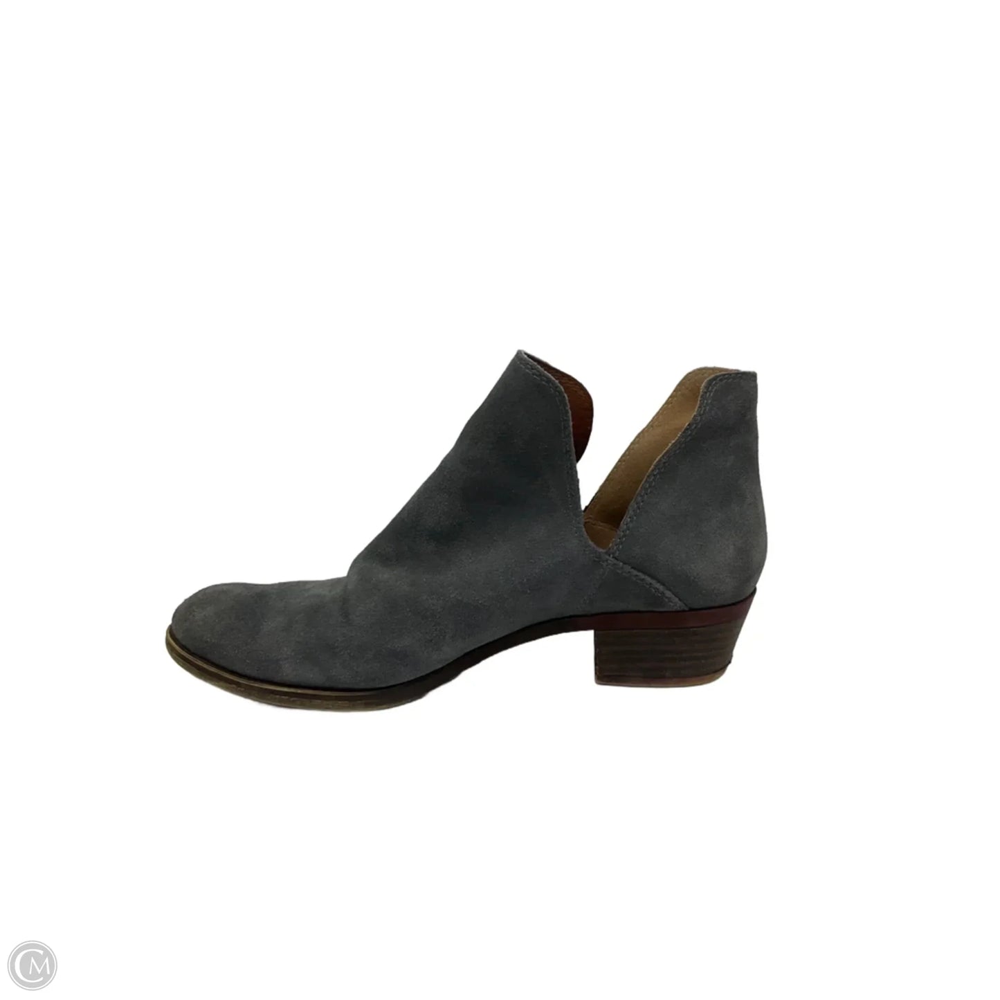 Boots Ankle Flats By Lucky Brand In Grey, Size: 6