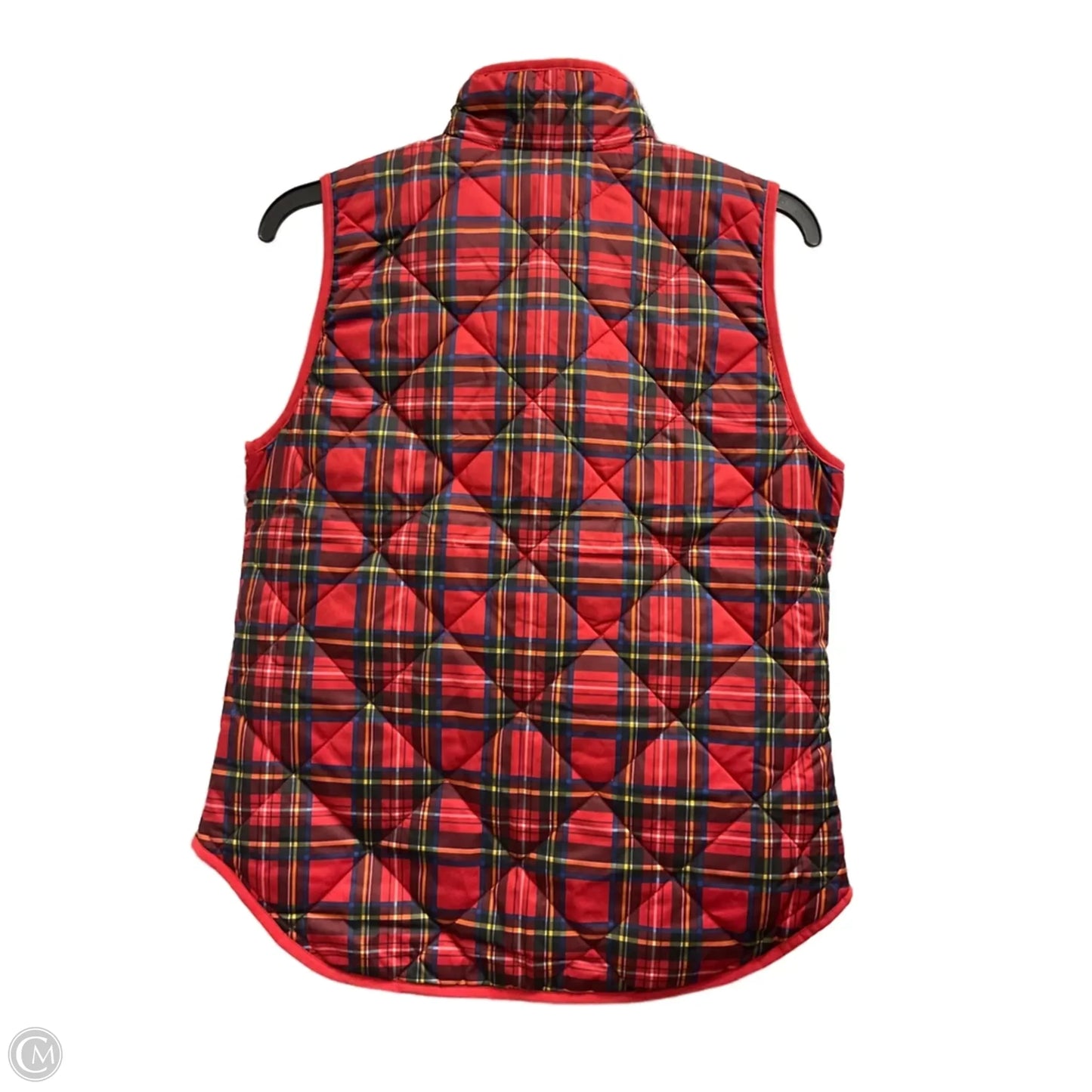 Vest Puffer & Quilted By J. Crew In Red, Size: Xs