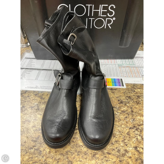 Boots Designer By Frye In Black, Size: 8.5