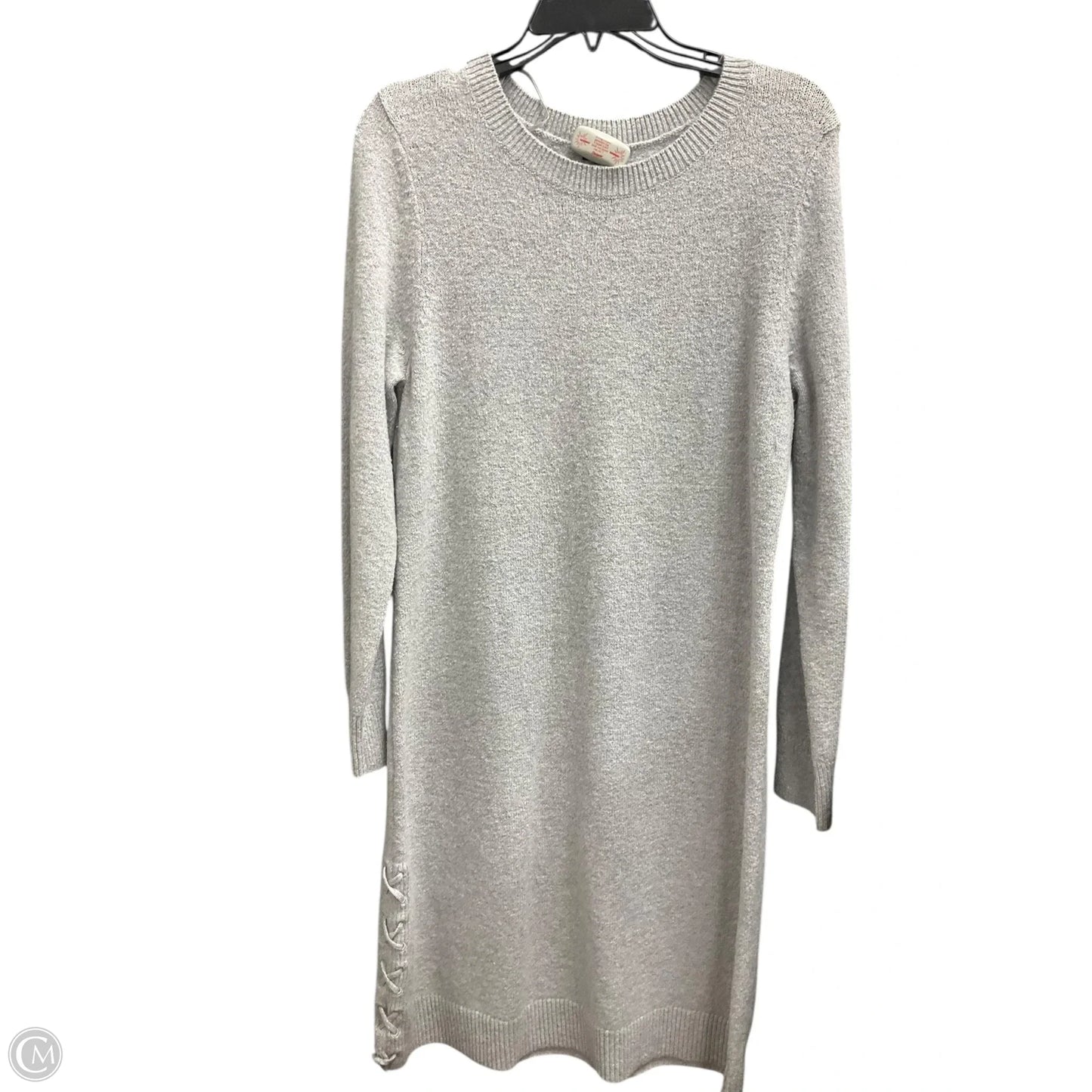 Dress Sweater By Talbots In Grey, Size: M