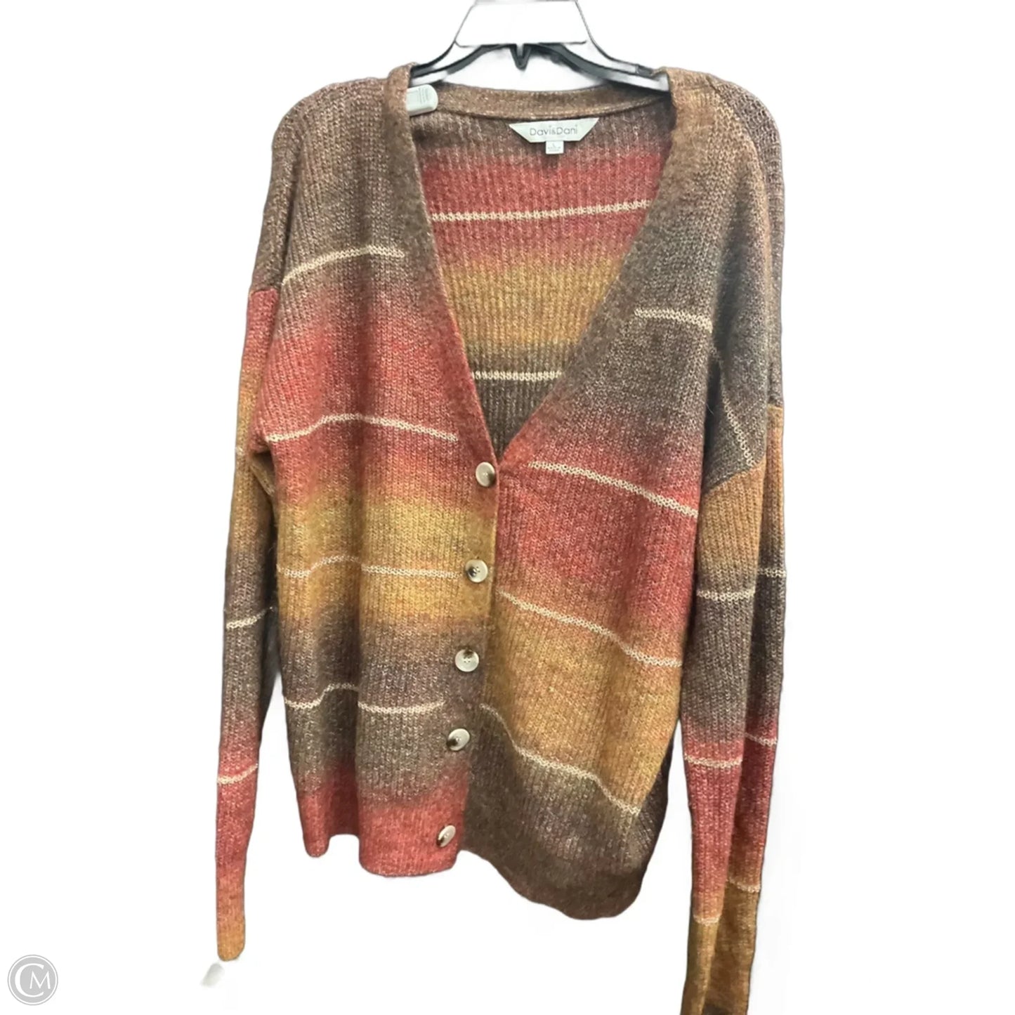 Cardigan By Davi & Dani In Multi-colored, Size: L
