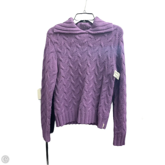 Sweater By Calvin Klein In Purple, Size: M
