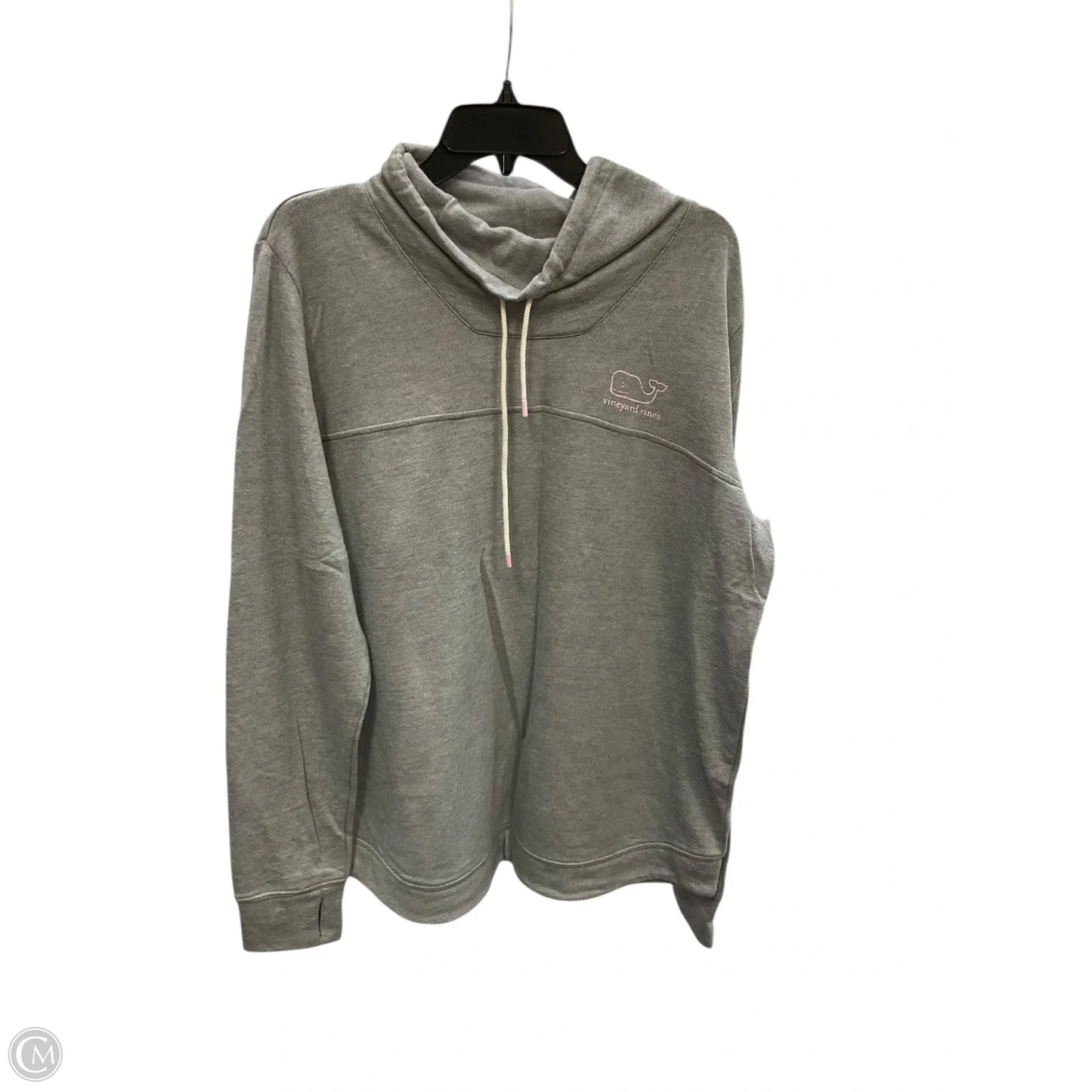 Top Long Sleeve By Vineyard Vines In Grey, Size: Xl