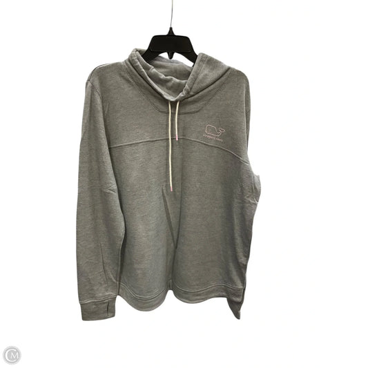 Top Long Sleeve By Vineyard Vines In Grey, Size: Xl