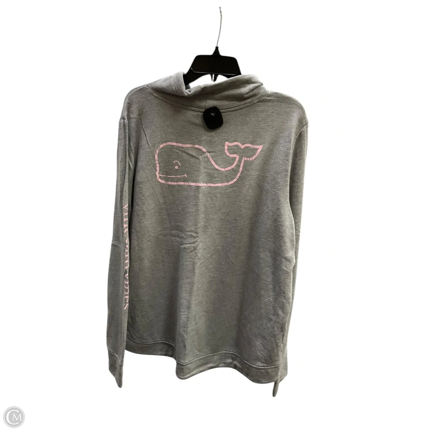 Top Long Sleeve By Vineyard Vines In Grey, Size: Xl