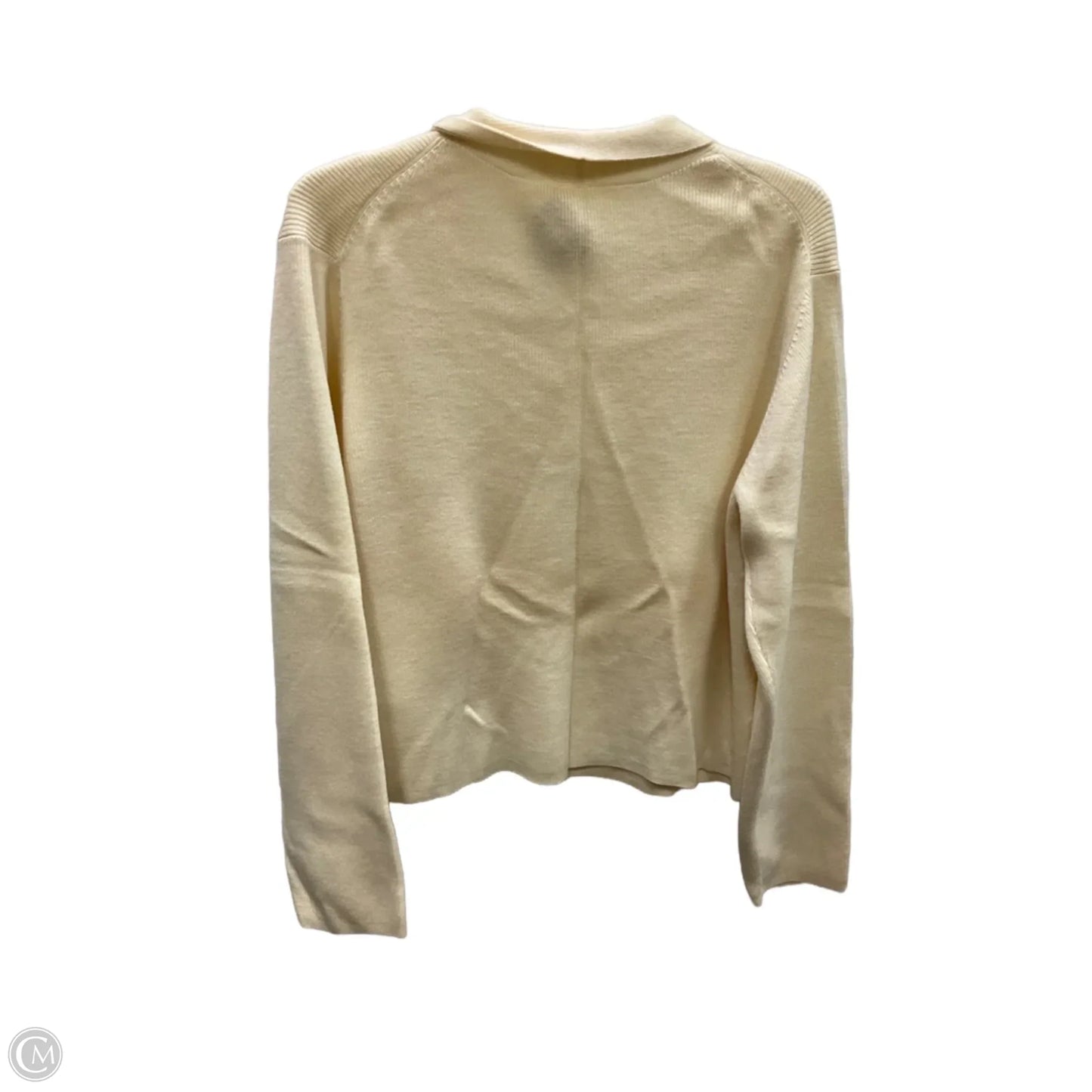 Cardigan By Eileen Fisher In Yellow, Size: Xl