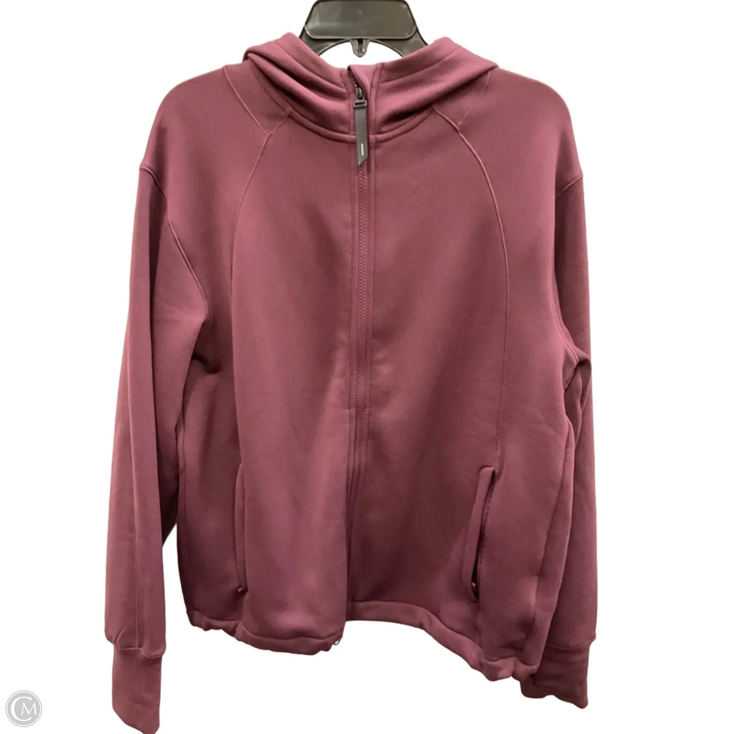 Athletic Jacket By Athleta In Purple, Size: M