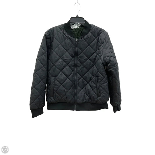 Jacket Puffer & Quilted By Clothes Mentor In Black, Size: L