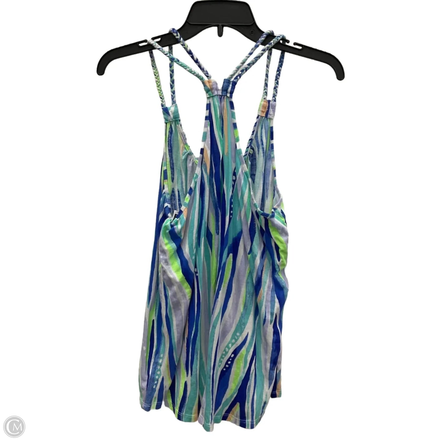 Top Sleeveless Designer By Lilly Pulitzer In Striped Pattern, Size: Xl