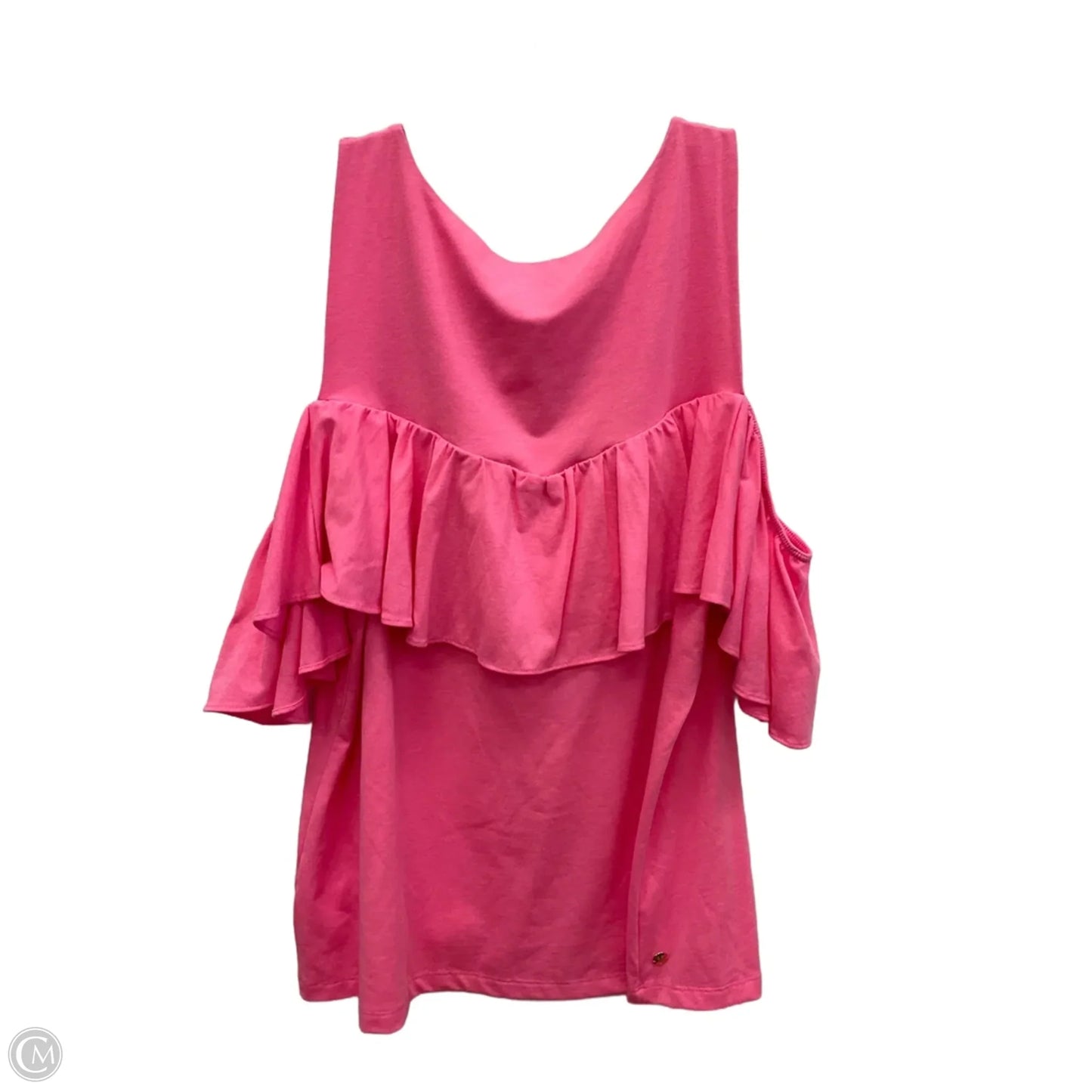 Top Sleeveless Designer By Lilly Pulitzer In Pink, Size: Xl