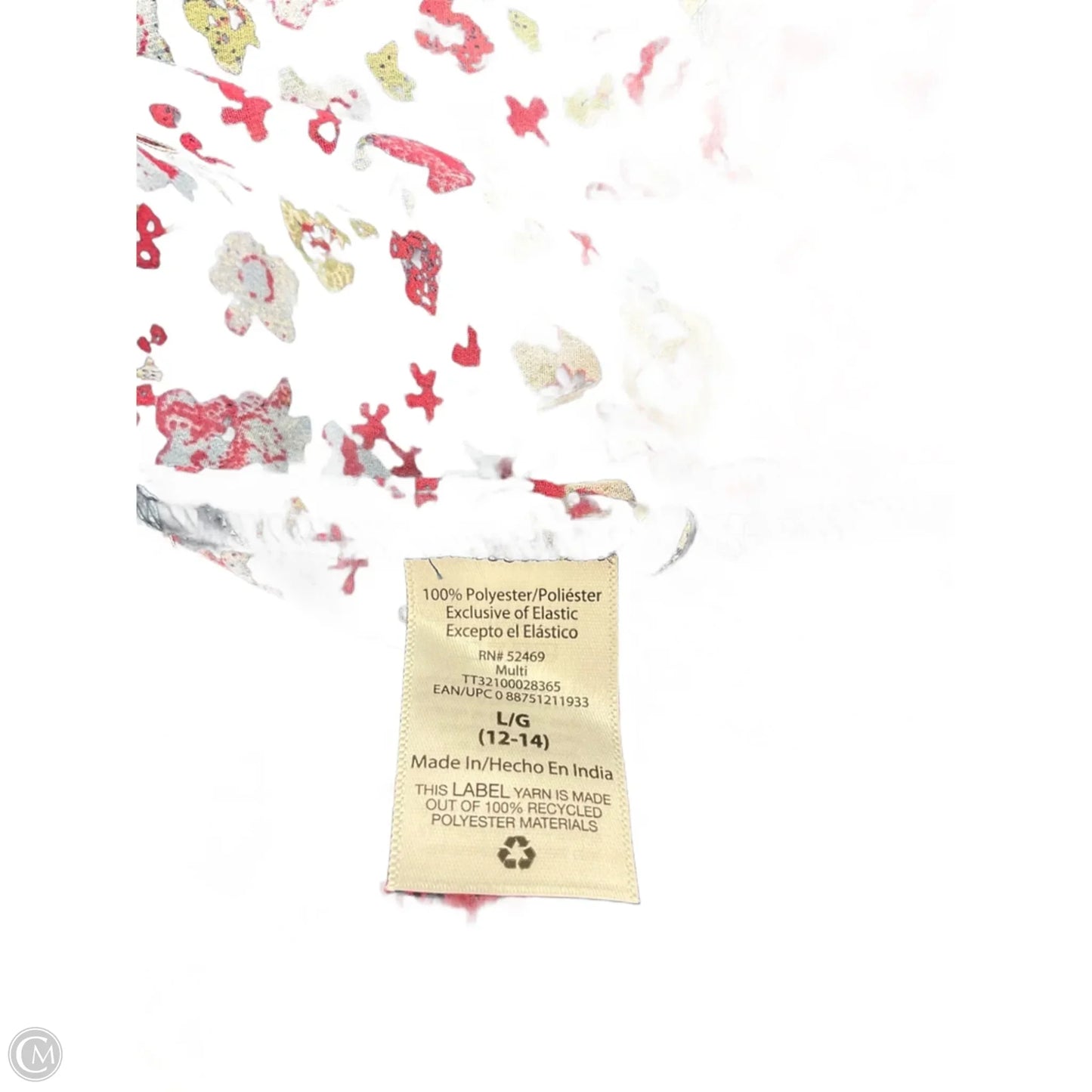 Dress Casual Maxi By Time And Tru In Floral Print, Size: L