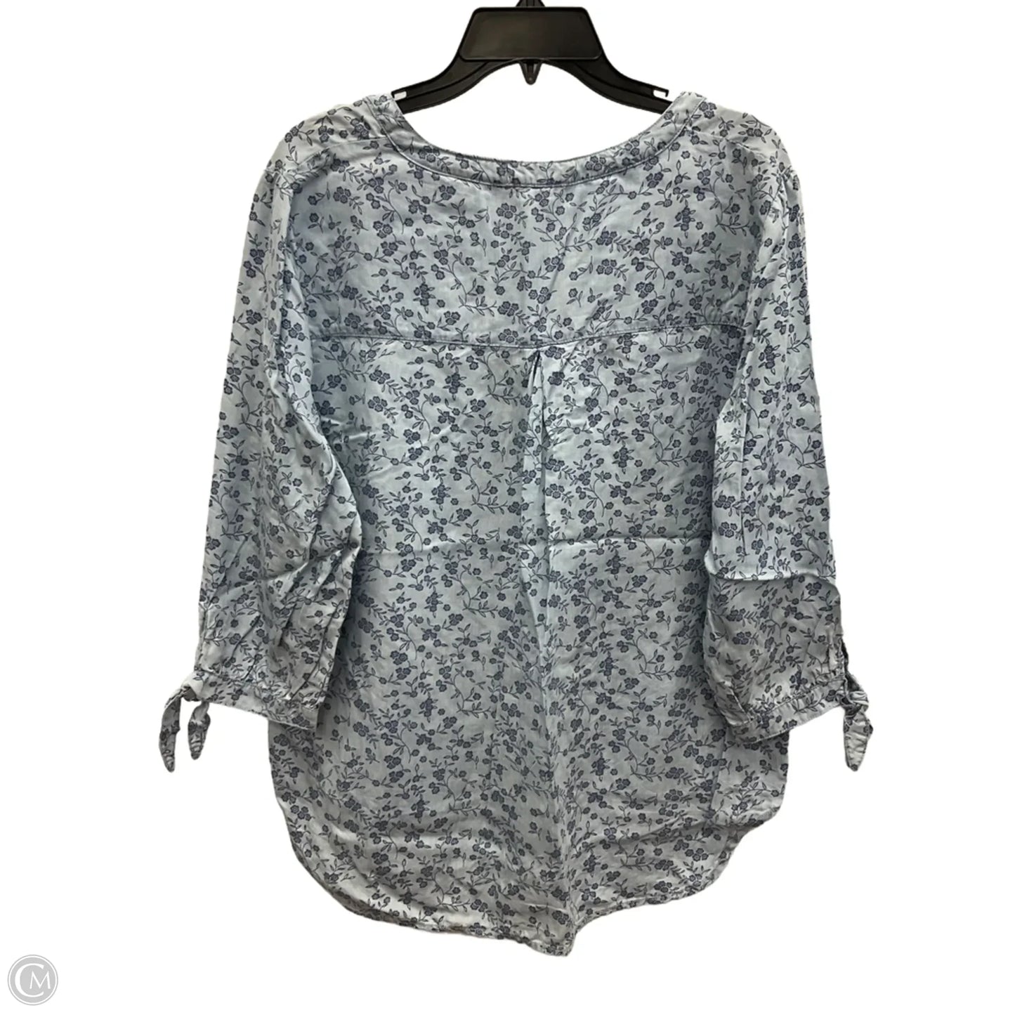 Top 3/4 Sleeve By Jane And Delancey In Floral Print, Size: L