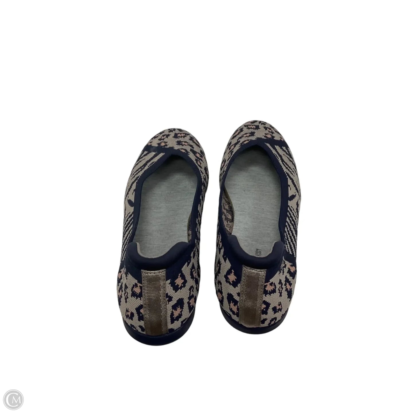 Shoes Flats By Clarks In Animal Print, Size: 8.5