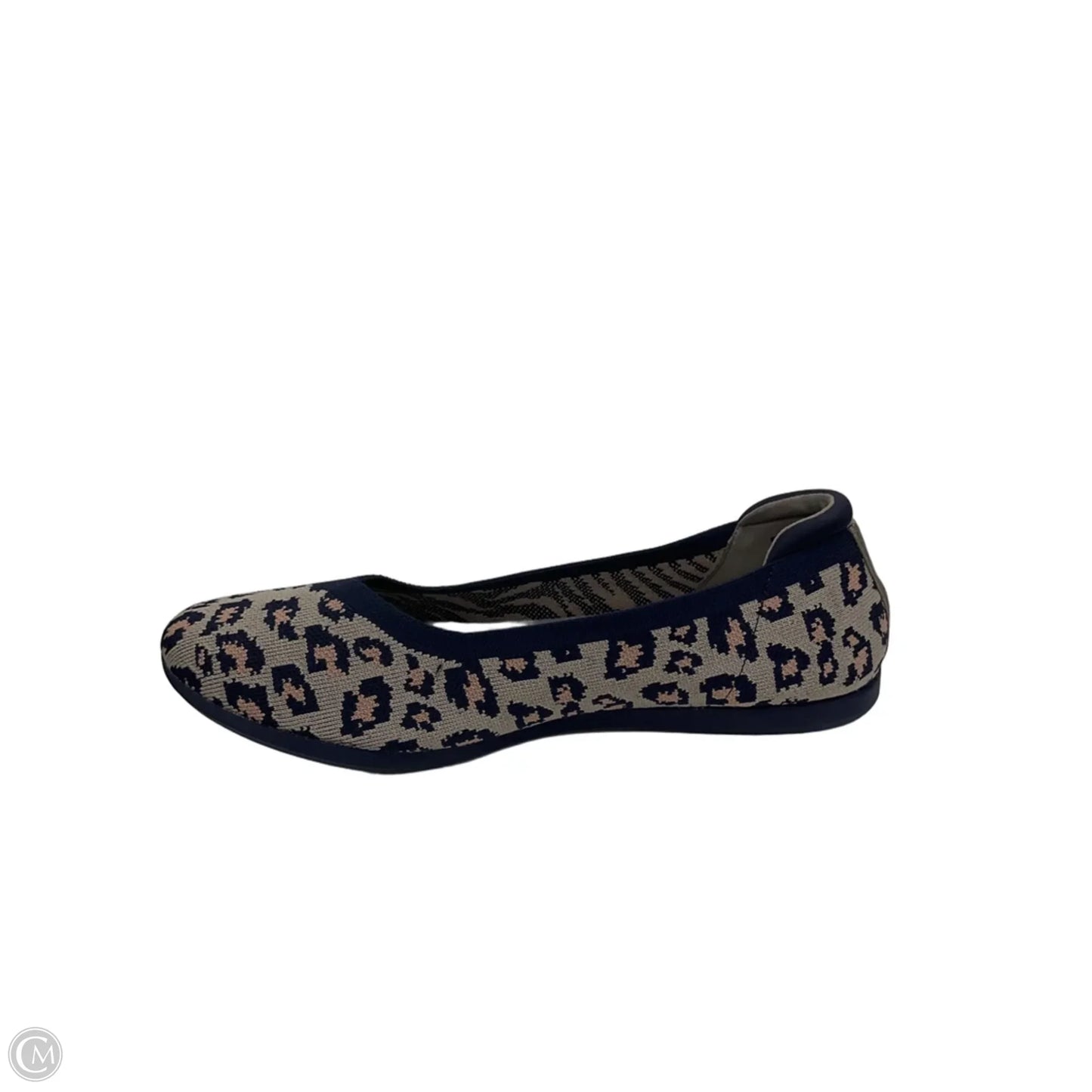 Shoes Flats By Clarks In Animal Print, Size: 8.5