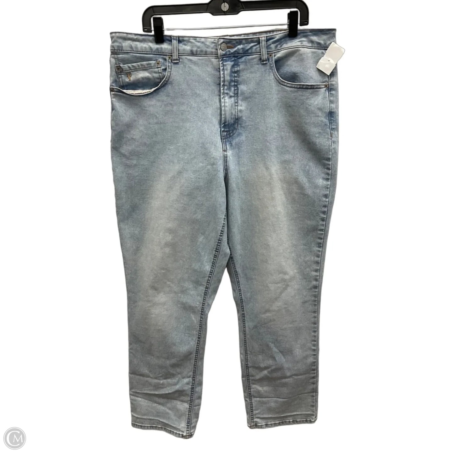 Jeans Designer By Frye In Blue Denim, Size: 16