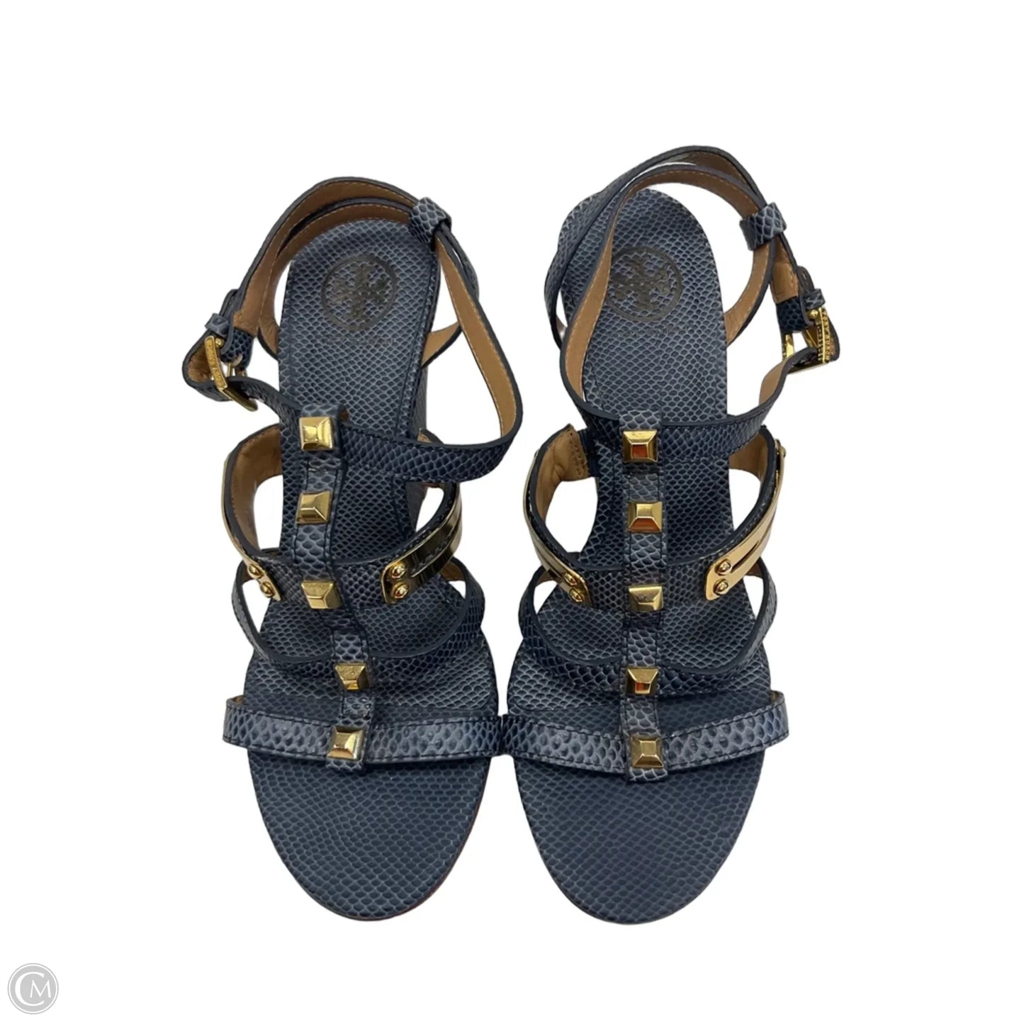 Shoes Designer By Tory Burch In Navy, Size: 6