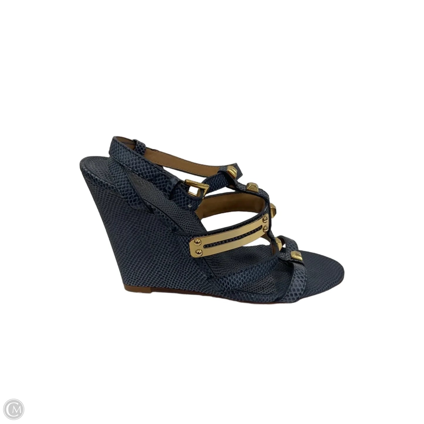 Shoes Designer By Tory Burch In Navy, Size: 6