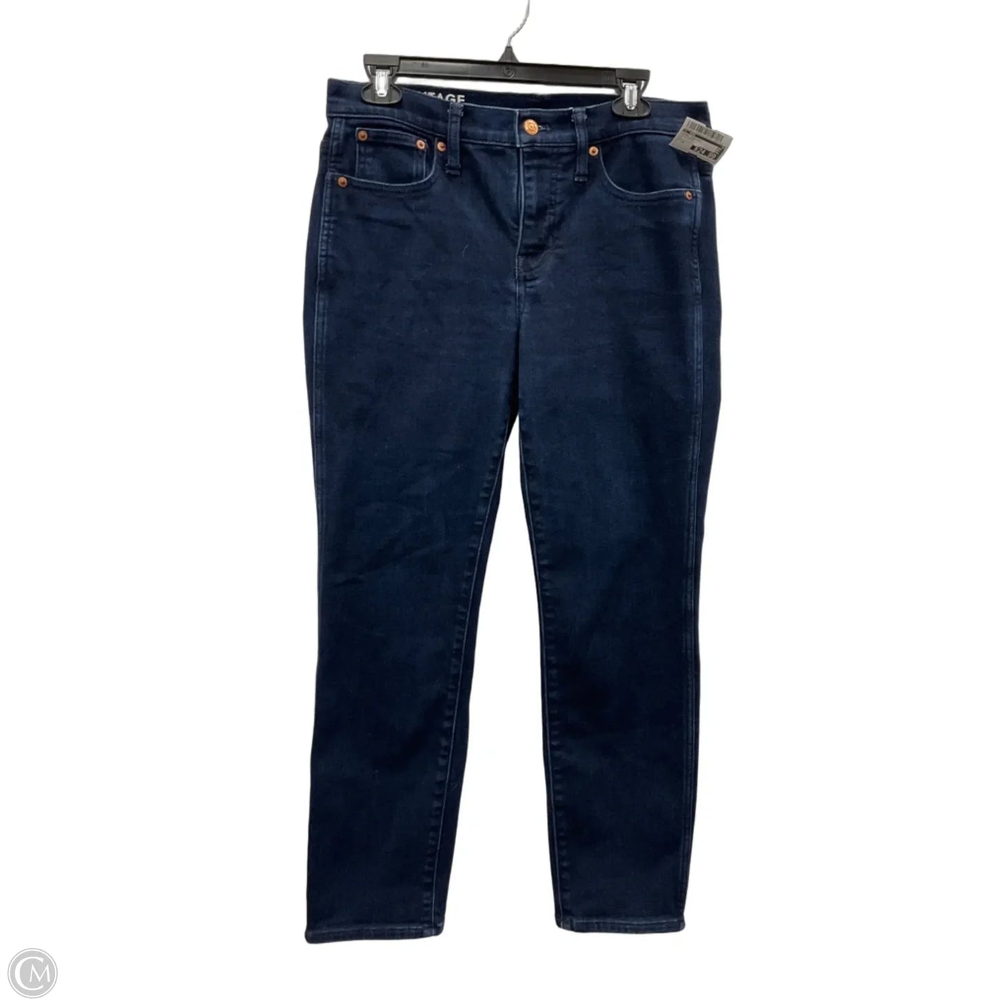 Jeans Straight By J. Crew In Blue Denim, Size: 8