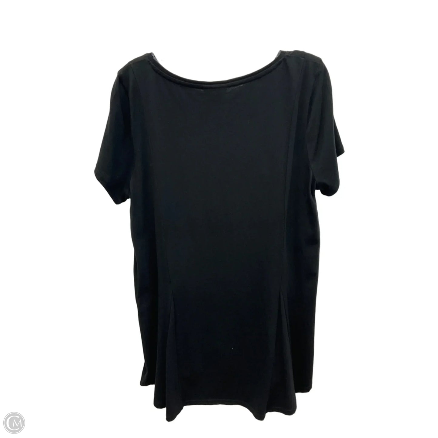 Top Short Sleeve By J. Jill In Black, Size: M